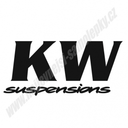 Samolepka KW suspensions
