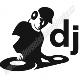 Samolepka DJ