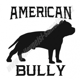 Samolepka American Bully