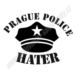 Samolepka Prague Police Hater