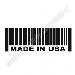 Samolepka Made in USA