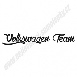 Samolepka Volkswagen Team