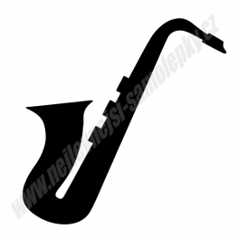 Samolepka Saxofon