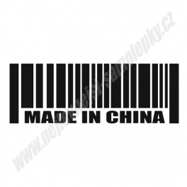 Samolepka Made in China