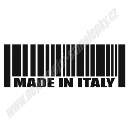 Samolepka Made in Italy