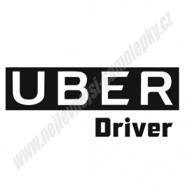 Samolepka Uber Driver