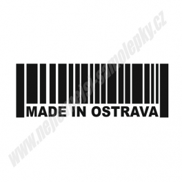 Samolepka Made in Ostrava