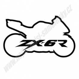 Samolepka Kawasaki ZX-6R