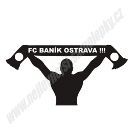 Samolepka Baník Ostrava