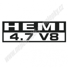 Samolepka HEMI V8