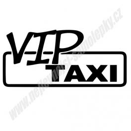 Samolepka VIP Taxi