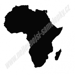 Samolepka Afrika