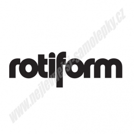 Samolepka Rotiform