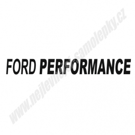 Samolepka Ford Performance