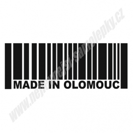 Samolepka Made in Olomouc
