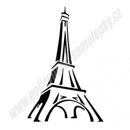 Samolepka Eiffelova věž