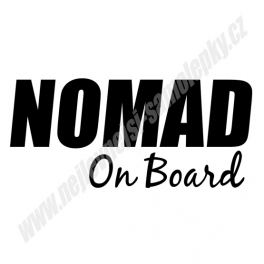 Samolepka Nomad on Board
