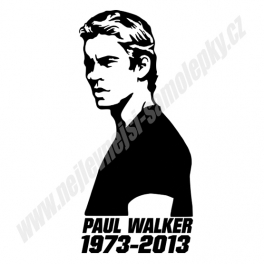 Samolepka Paul Walker silueta
