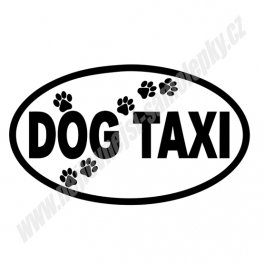 Samolepka Dog Taxi