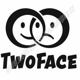 Samolepka Two FACE