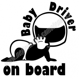 Samolepka Baby driver on board