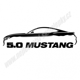 Samolepka Ford Mustang GT 5.0
