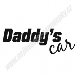 Samolepka Daddys CAR