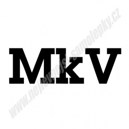 Samolepka MK V