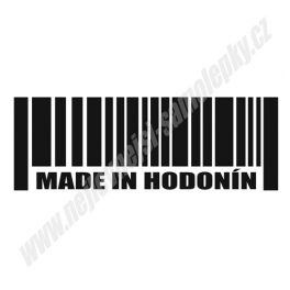 Samolepka Made in Hodonín