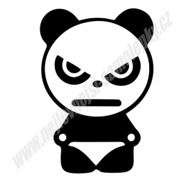 Samolepka Zlobivá panda
