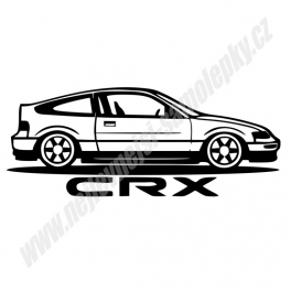 Samolepka Honda CRX