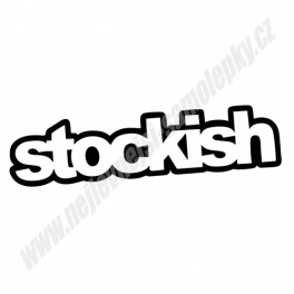 Samolepka Stockish