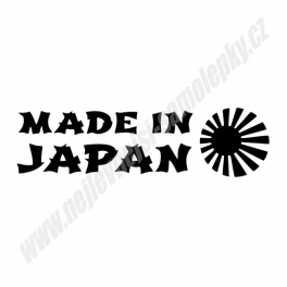 Samolepka Made in JAPAN 
