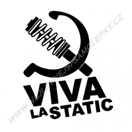 Samolepka Viva La Static