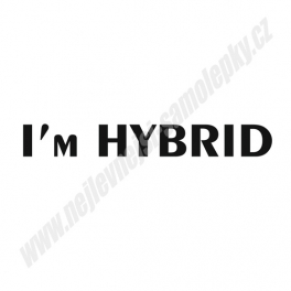 Samolepka I"m HYBRID