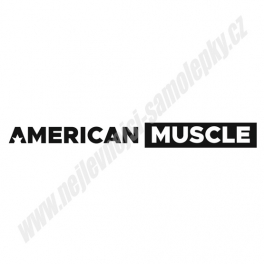 Samolepka American Muscle