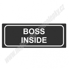 Samolepka Boss Inside