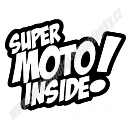 Samolepka Super Moto Inside
