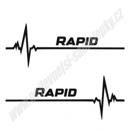 Samolepka Škoda Rapid EKG