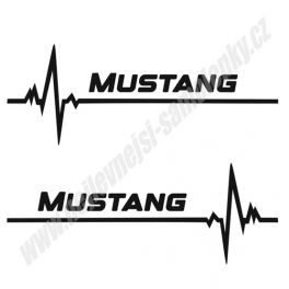 Samolepka Ford Mustang EKG