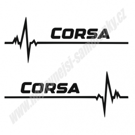 Samolepka Opel Corsa EKG