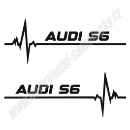 Samolepka Audi S6 EKG