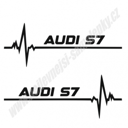 Samolepka Audi S7 EKG