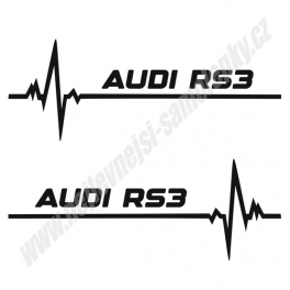 Samolepka Audi RS3 EKG