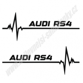 Samolepka Audi RS4 EKG