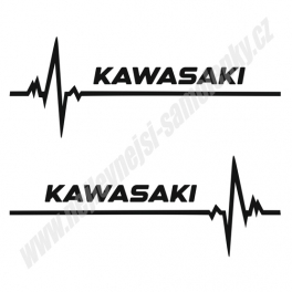 Samolepka Kawasaki EKG