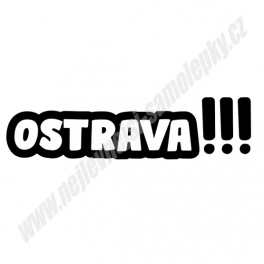Samolepka Ostrava !!!