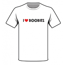 Tričko I Love Boobies