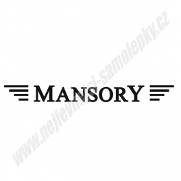 Samolepka Mansory