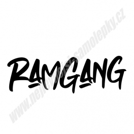 Samolepka RAM gang
